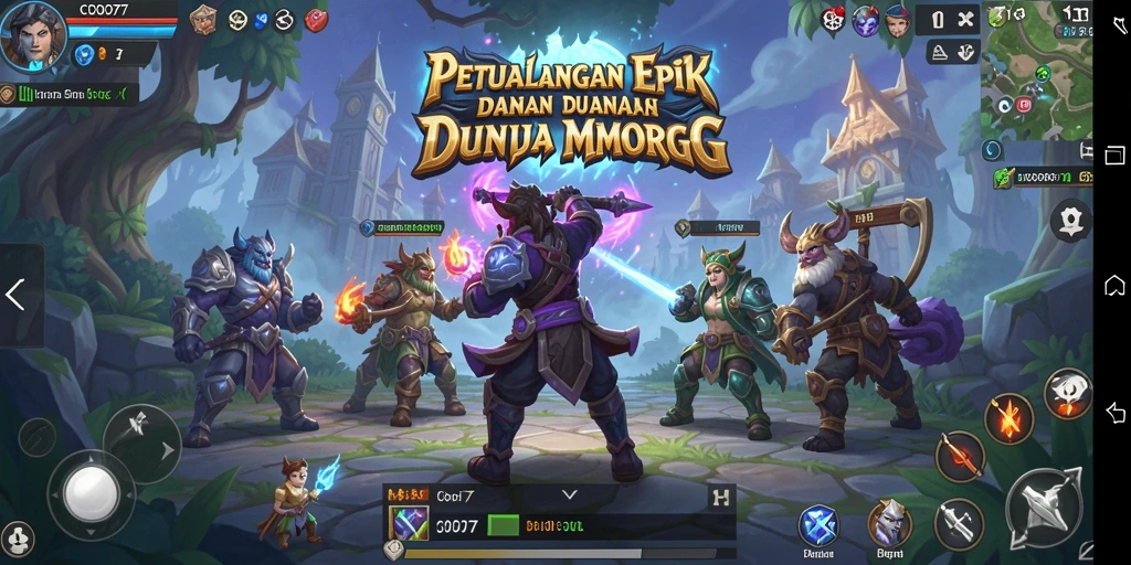 Gameplay seru dan menantang di dunia <strong>COO77</strong> MMORPG.