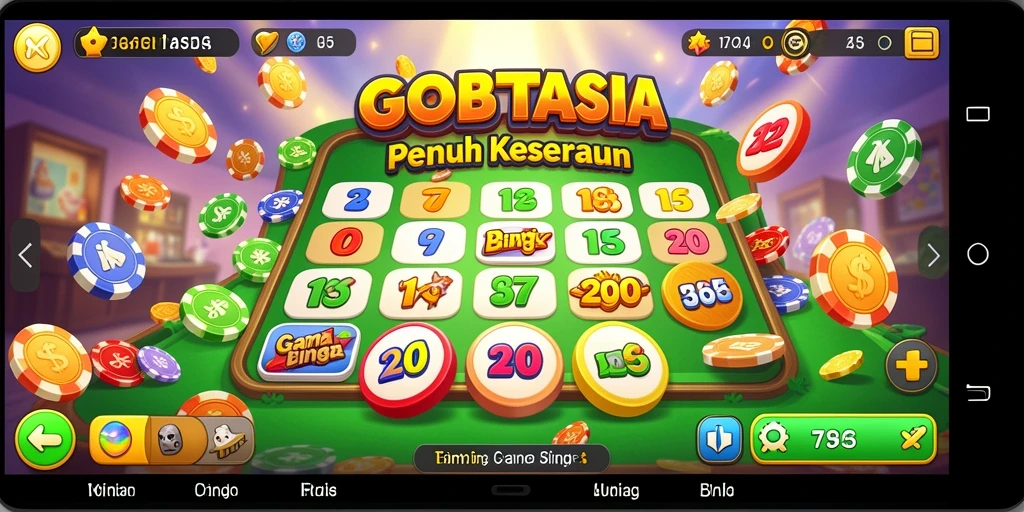 Tampilan gameplay GOBETASIA yang seru dan menarik.