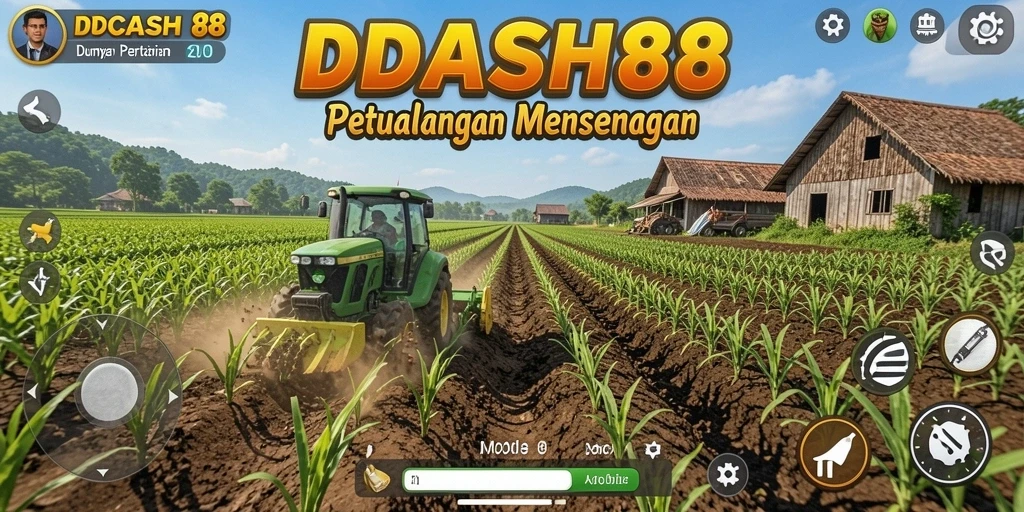 Gameplay IDCASH88 yang penuh warna dan interaktif di dunia pertanian.