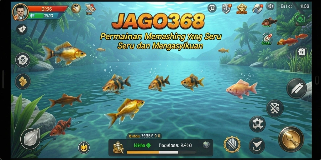 Tangkapan ikan menakjubkan dalam gameplay JAGO368.