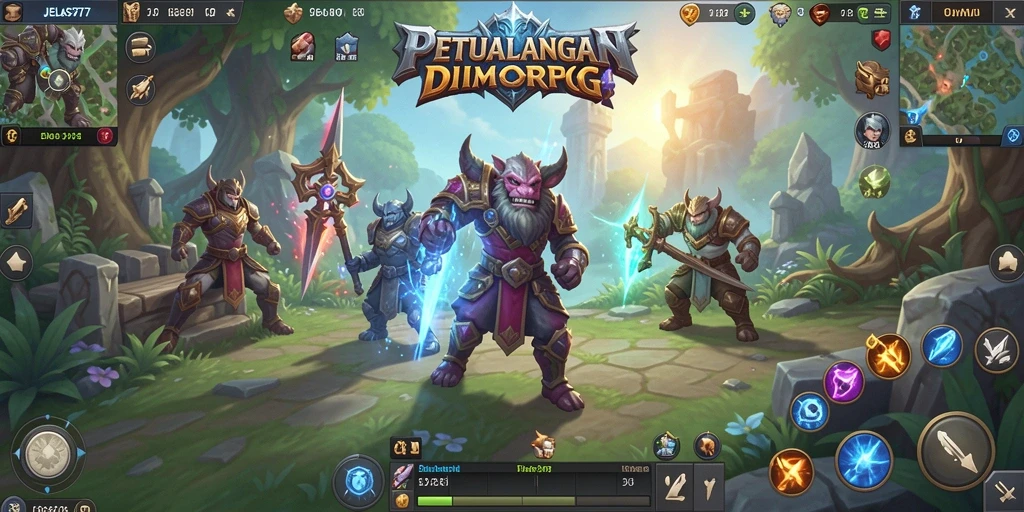 Gameplay seru dalam dunia fantasi JELAS777.