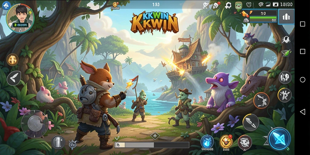 Tampilan memukau dari gameplay eksplorasi dunia terbuka.