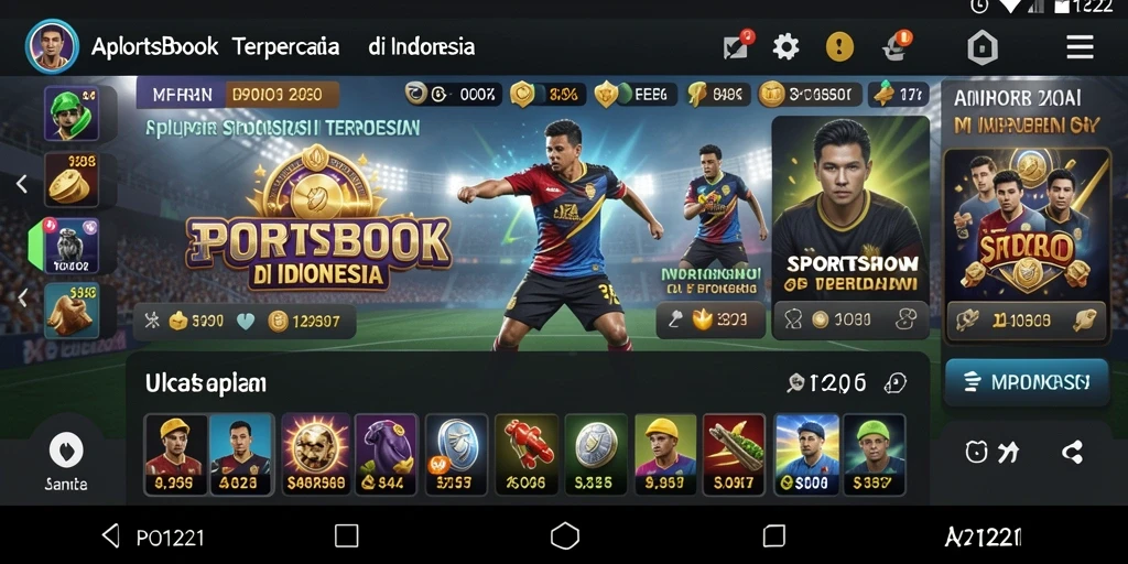 Tampilan gameplay menarik dari aplikasi Sportsbook MPO1221.