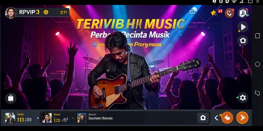 Tampilan gameplay RPVIP3 yang seru dan interaktif.