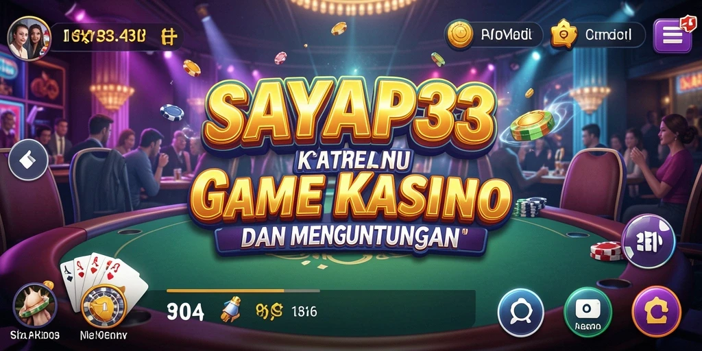 Screenshot dari gameplay SAYAP33 yang mendebarkan.